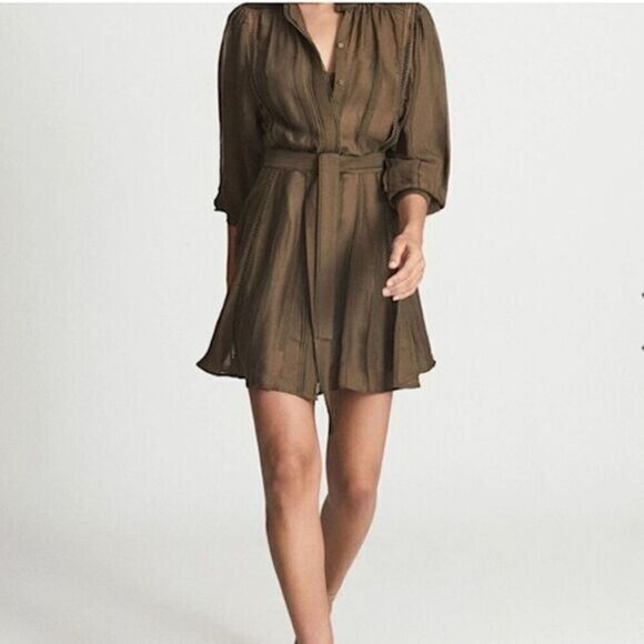 Reiss Dresses & Skirts - REISS GREEN MINI DRESS